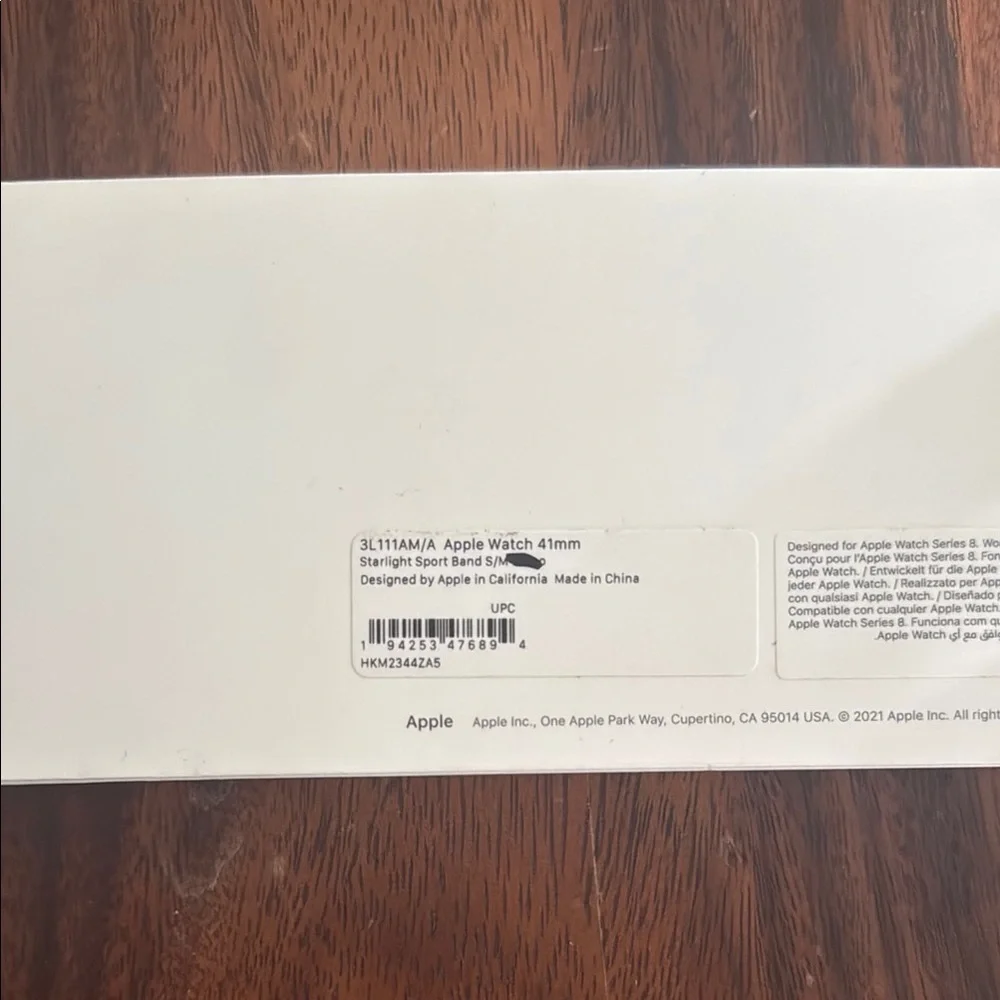 Apple Starlight 41mm Sport Band